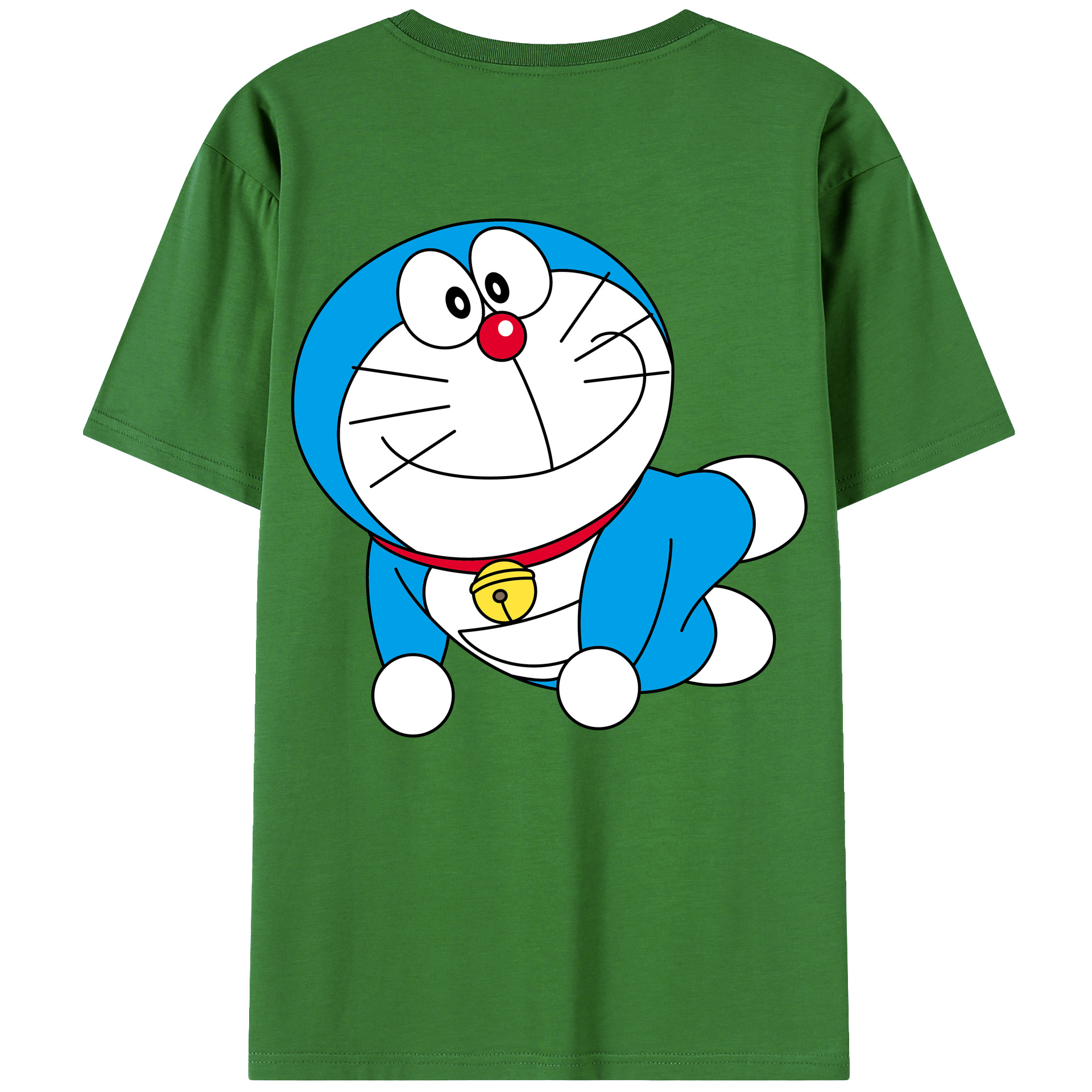 （画像用） ドラえもん Doraemon レディース半袖Tシャツ(バックプリント)